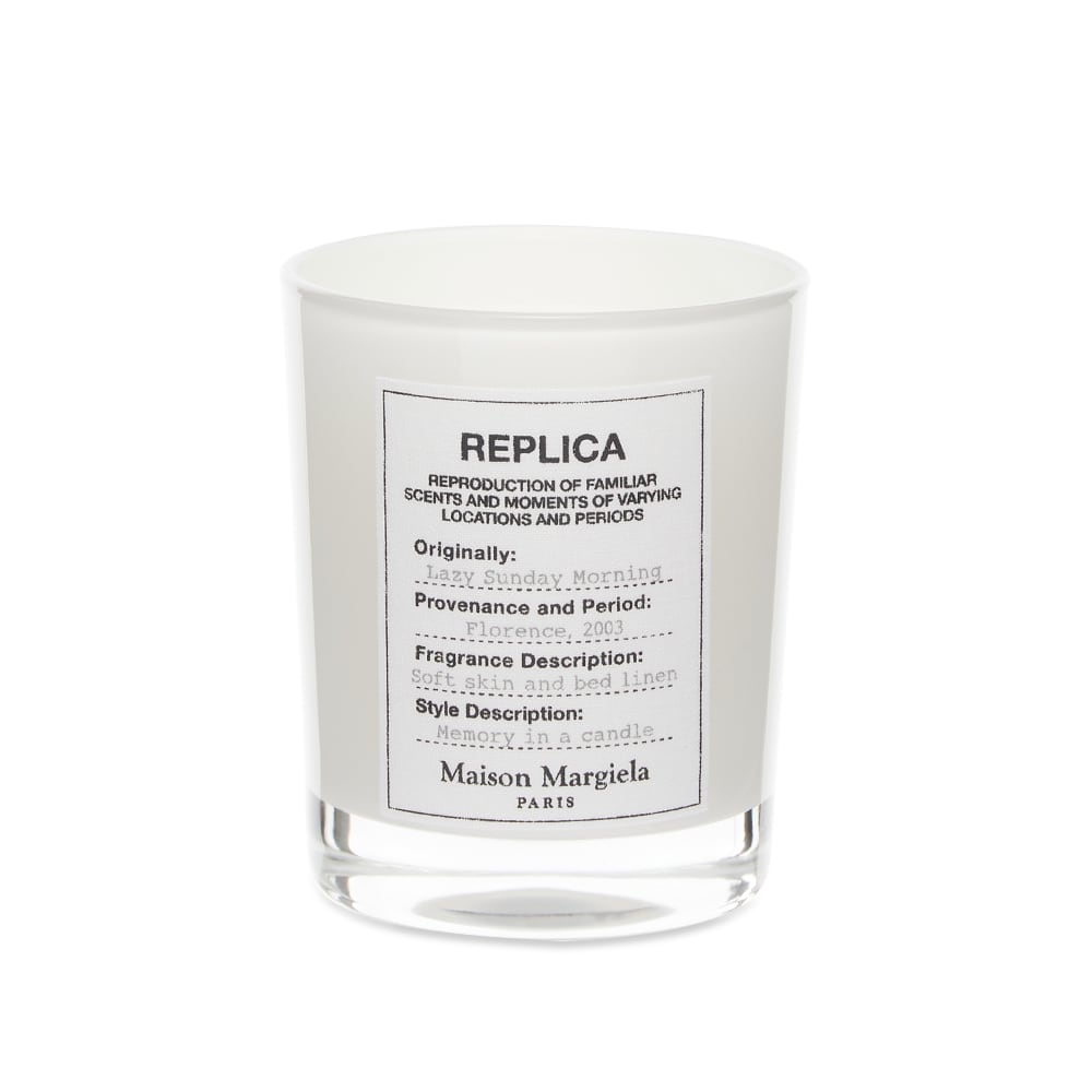 Sviečka Maison Margiela Replica Lazy Sunday Candle in 165g Biela | MMMCAN01, 0