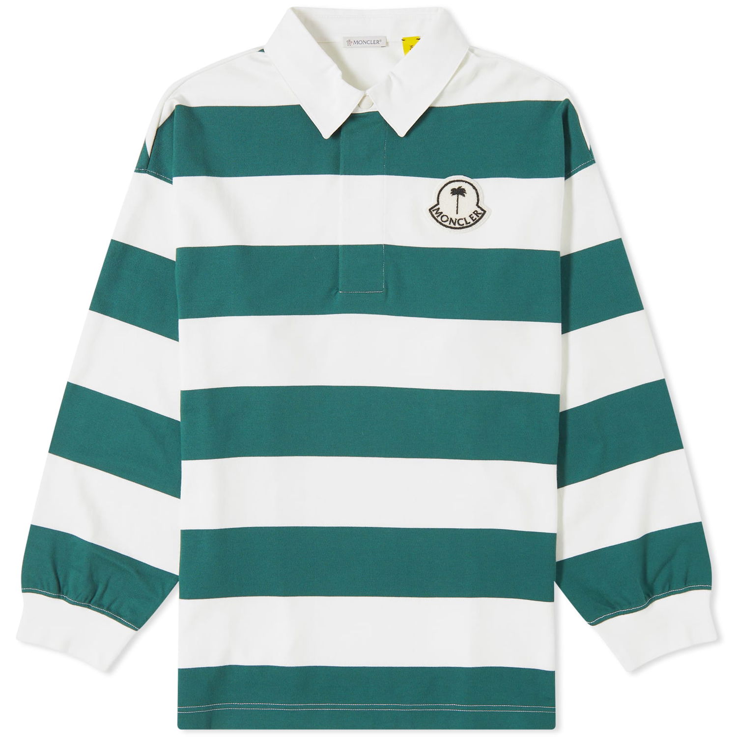 Košeľa Moncler Genius x Palm Angels x Rugby Shirt Zelené | 8B000-M3483-01-F08, 0