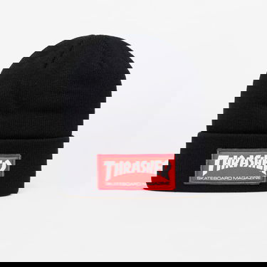 Kulicha Thrasher Skate Mag Patch Beanie Čierna | 145084, 0