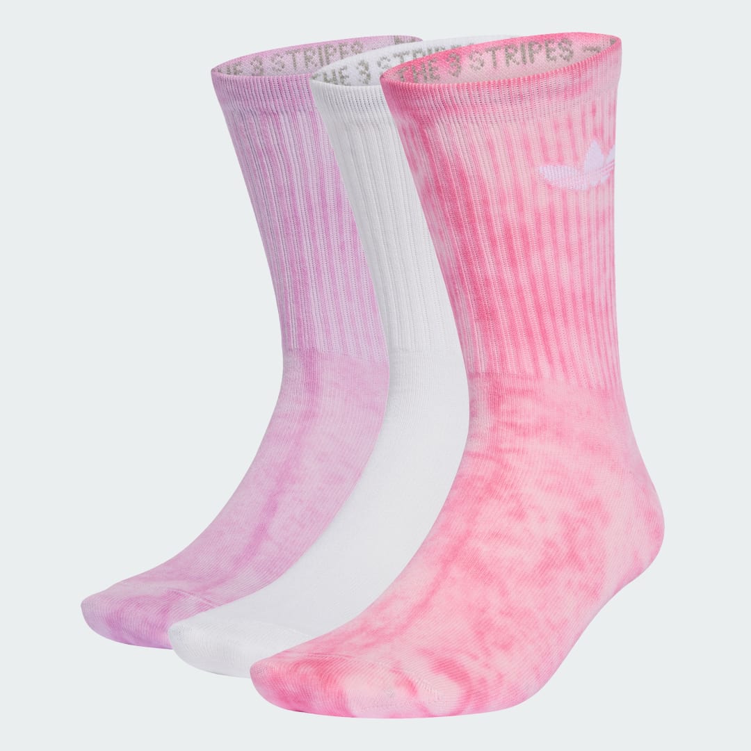 Ponožky adidas Performance Adidas Tie Dye Crew Socks (3 Pairs) Ružová | JY0239, 0