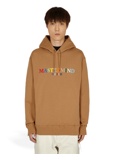 Mikina Mastermind WORLD Logo Hoodie Hnedá | MW21S07-SW029-010 003