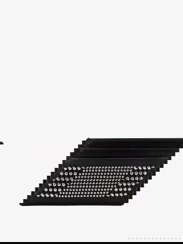 Peňaženka Alexander McQueen CARD HOLDER Čierna | 7362301AAQ21000, 0