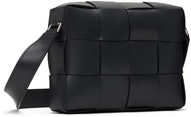 Taška cez rameno Bottega Veneta Cassette Camera Bag Čierna | 730027 VB1K0, 2