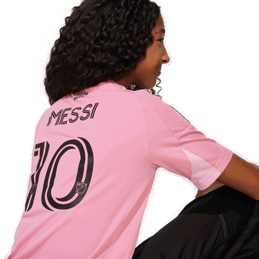 Dres adidas Performance Inter Miami CF 25/26 Messi Kids' Home Jersey Ružová | JI6816, 3