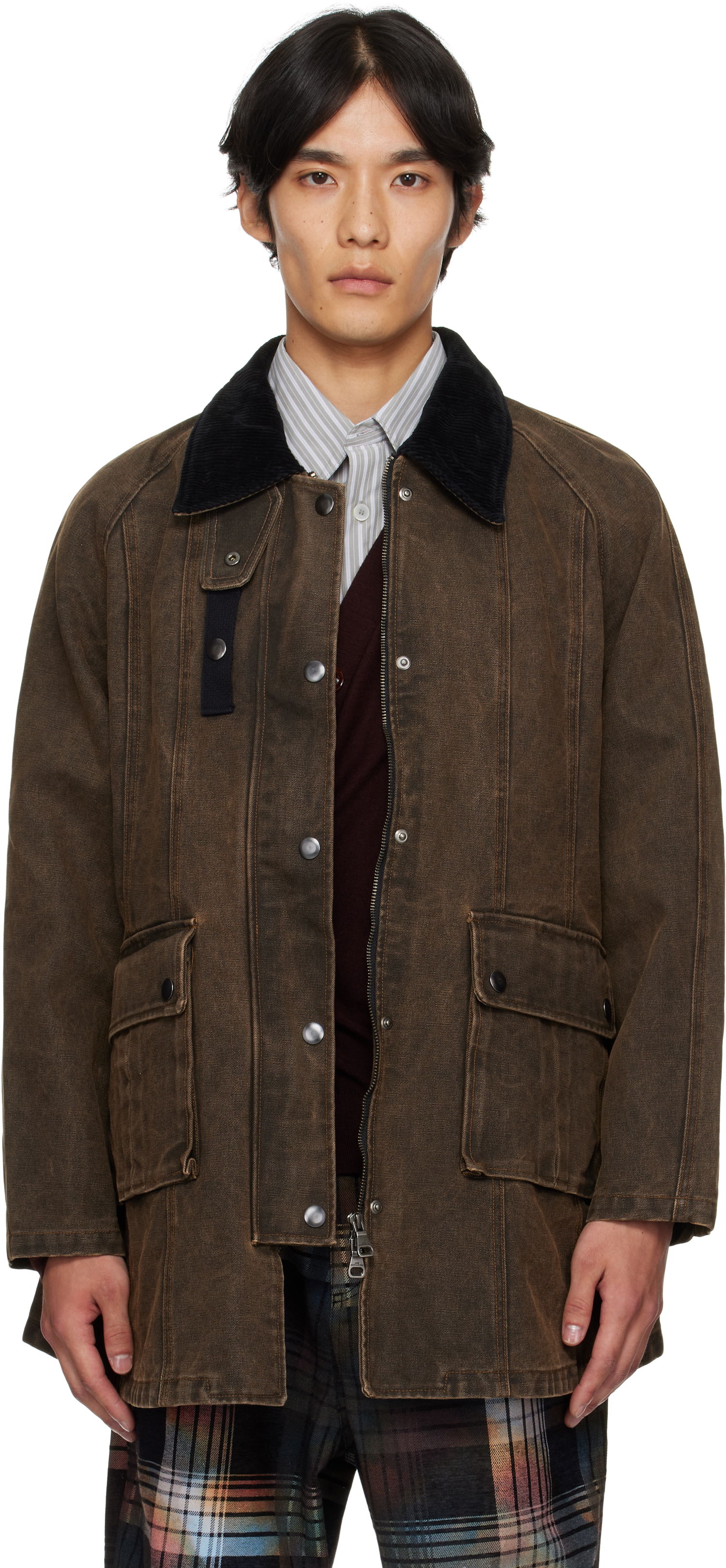 Bunda Andersson Bell Andersson Bell Kerri Trapez Work Jacket Hnedá | awa724w, 0