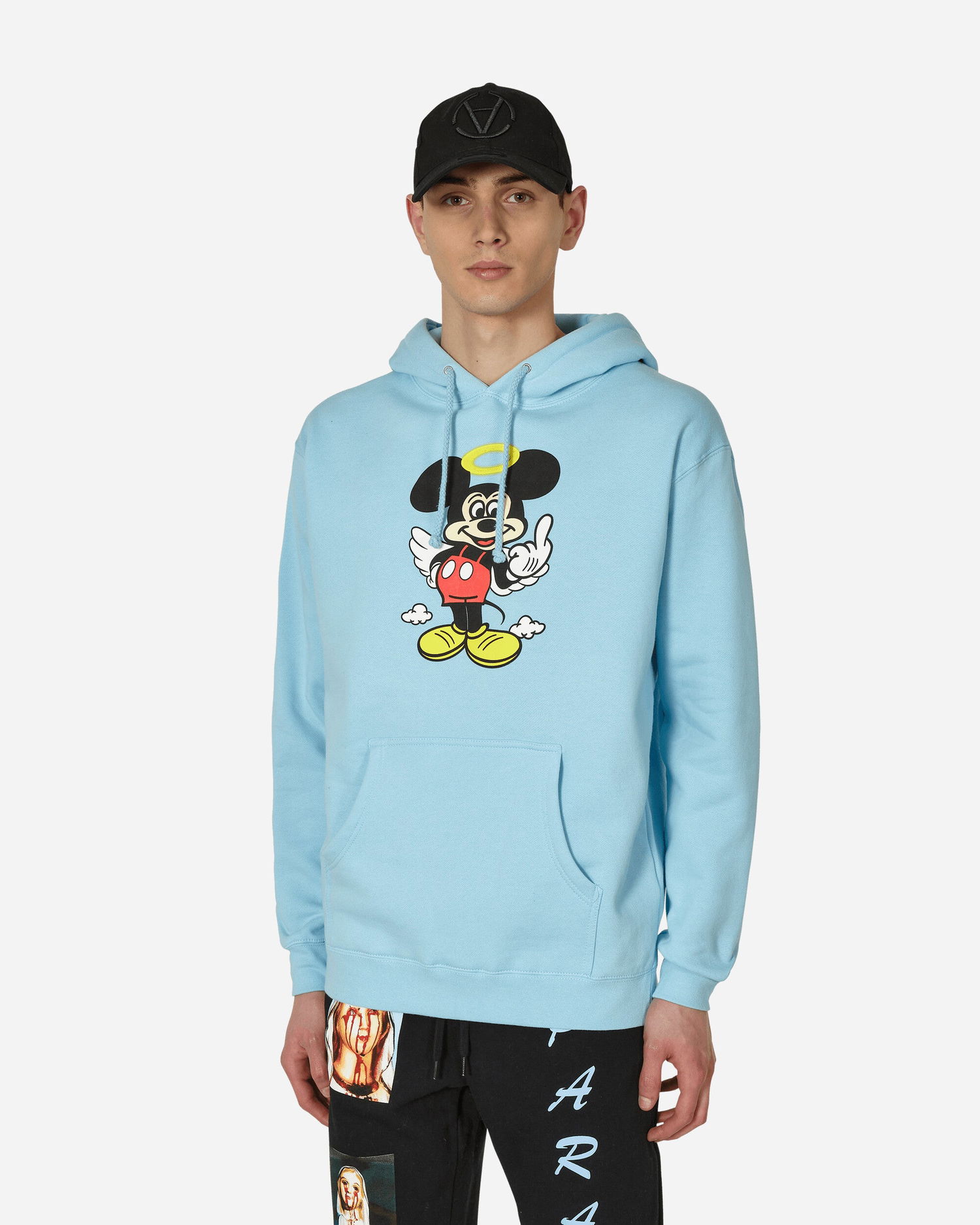 Mikina PARADIS3 Fuck You Hooded Sweatshirt Modrá | PAFUCKHOOD 002, 0