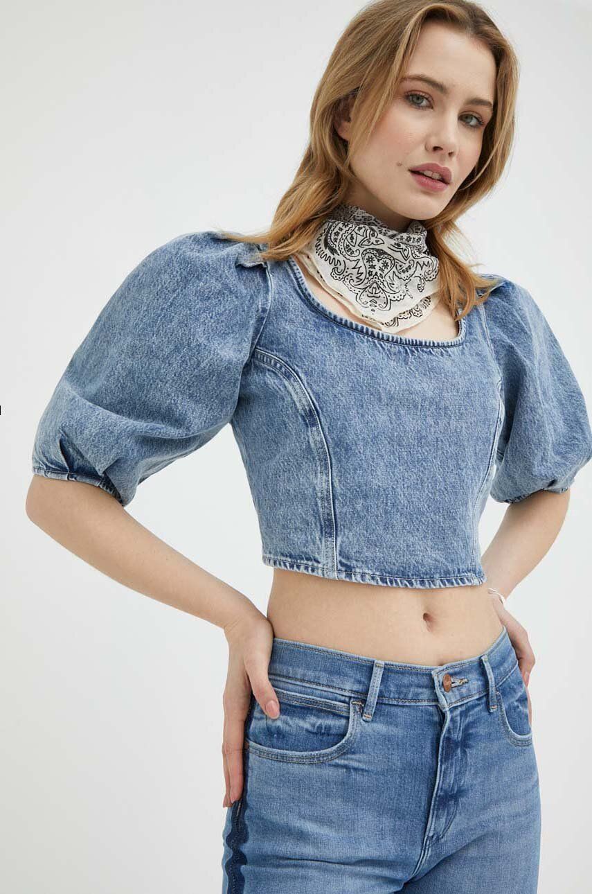 Košeľa Levi's Jeans Top Modrá | A4600.0000, 0