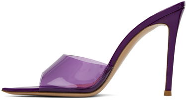 Tenisky a topánky Gianvito Rossi Elle 105 Transparent Strap Heels Fialová | G11900.15RIC.GSV, 2