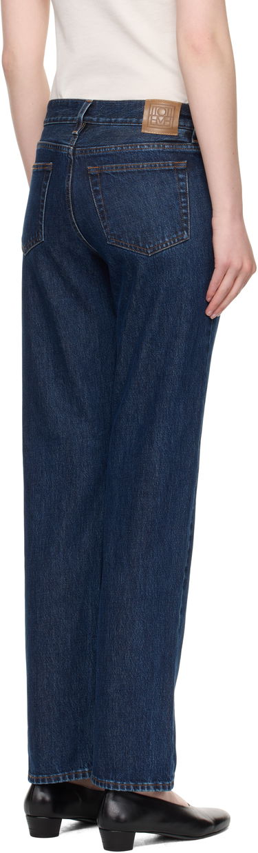 Džínsy TOTEME TOTEME Low Straight Jeans Modrá | 252-WRB0270-FB0045, 2
