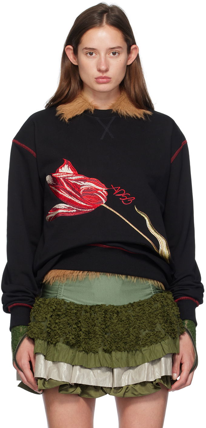 Mikina Andersson Bell Essential Fiore Sweatshirt Čierna | atb1147u, 0