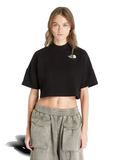 Crop Top The North Face Mhysa Short Sleeve Top TNF Black Čierna | NF0A853XJK31