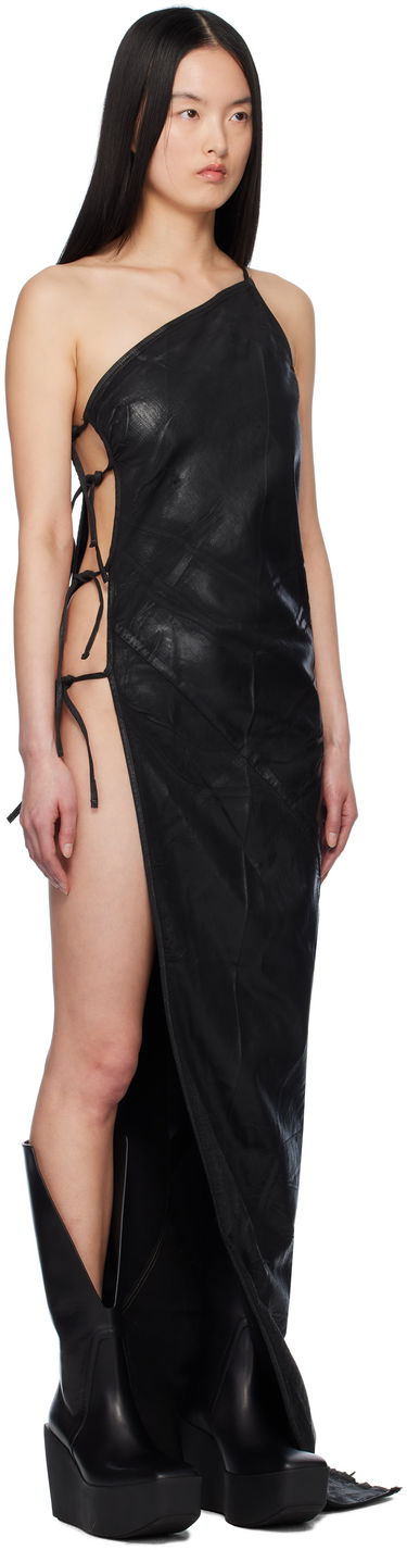 Šaty Rick Owens Rick Owens DRKSHDW Taco Maxi Dress Čierna | DS01E3516 SCF, 1