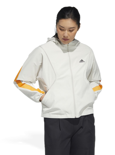 Bunda adidas Originals MET Woven Biela | HF2467