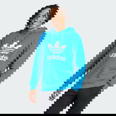 Mikina adidas Originals Adicolor Classics Trefoil Hoodie Modrá | IM9410, 1