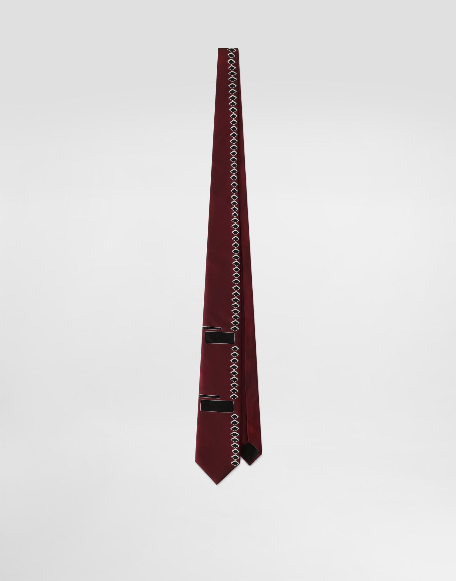 Doplnky Dolce & Gabbana Dolce & Gabbana Vintage-print Twill Tie Vínová | GT147EG0WWBR5515, 0