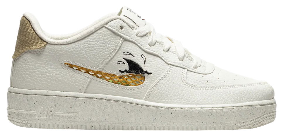 Tenisky a topánky Nike Air Force 1 Low '07 LV8 Next Nature "Sun Club - White Shark's Fin" GS Biela | DQ7690-100, 0