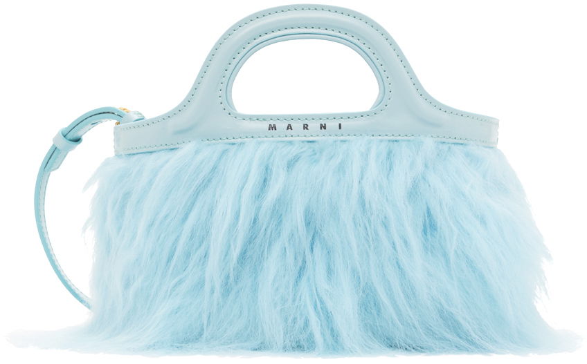Kabelka Marni SSENSE x  Tropicalia Micro Tote Tyrkysová | BMMP0096U4 P5788, 0