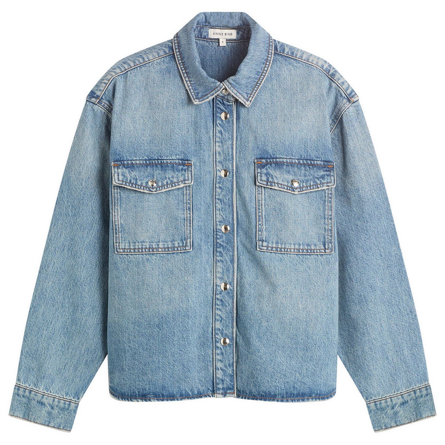 Košeľa Anine Bing Paxton Denim Shirt Modrá | A-07-11690-WHD9, 1