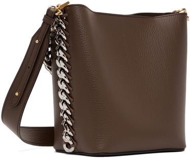 Kabelka Stella McCartney Alter Mat Grainy Chain Shoulder Bag Hnedá | 7B0033WP0316, 2