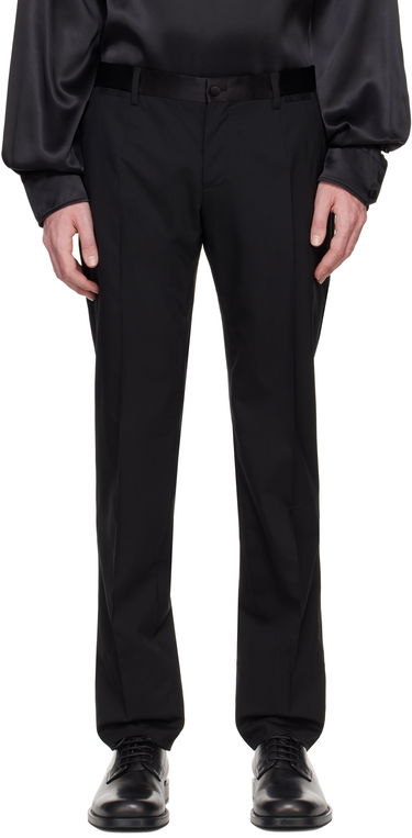 Nohavice Dolce & Gabbana Dolce&Gabbana Six-Pocket Trousers Čierna | GYA5MTGI726, 0