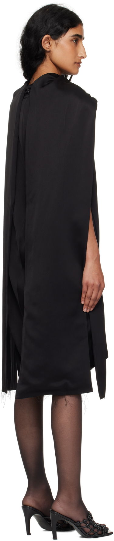 Šaty TOTEME Cocoon Scarf Minidress Čierna | 253-WRD0198-FB0382, 2