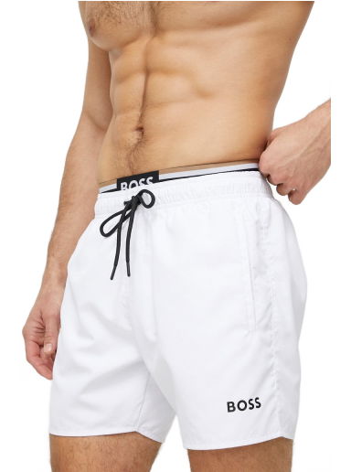 Plavky BOSS Swimshorts Biela | 50491868