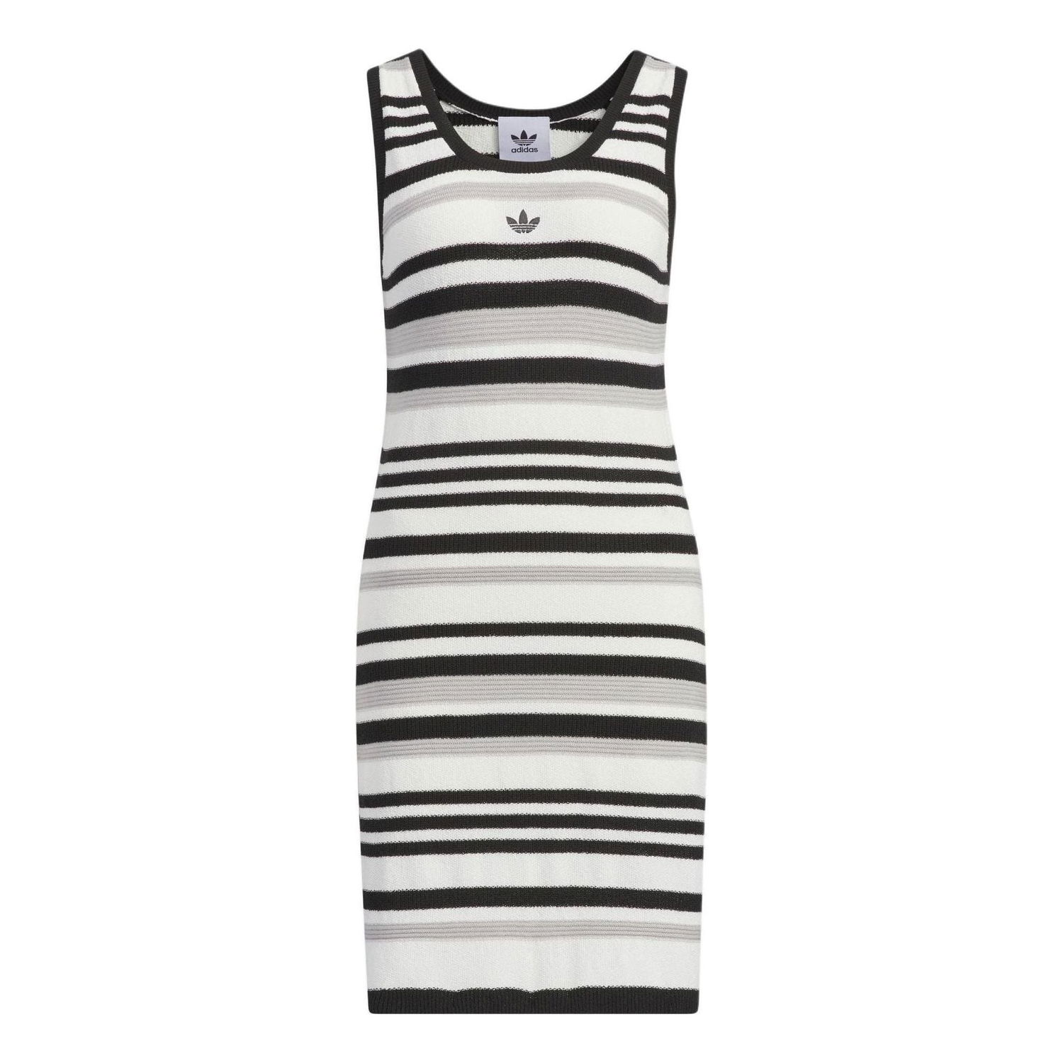 Šaty adidas Originals Knitted Striped Dress Rôznofarebný | JI7046, 0