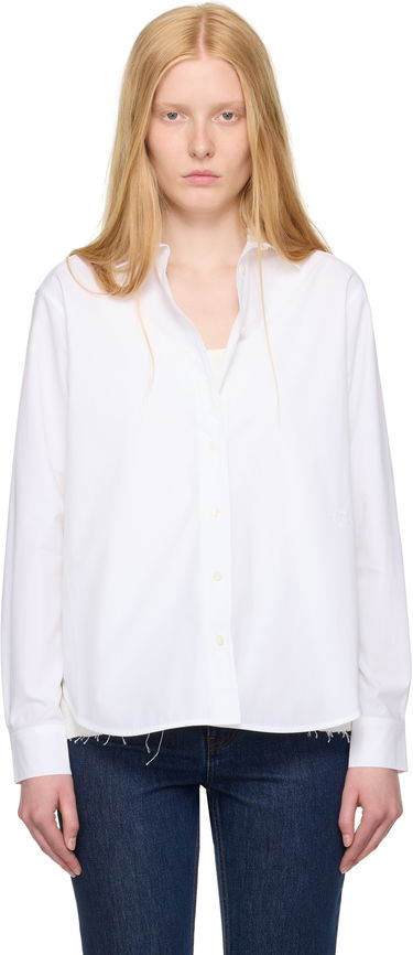 Košeľa TOTEME Signature Cotton Shirt Biela | 243-WRT810-FB0119, 0