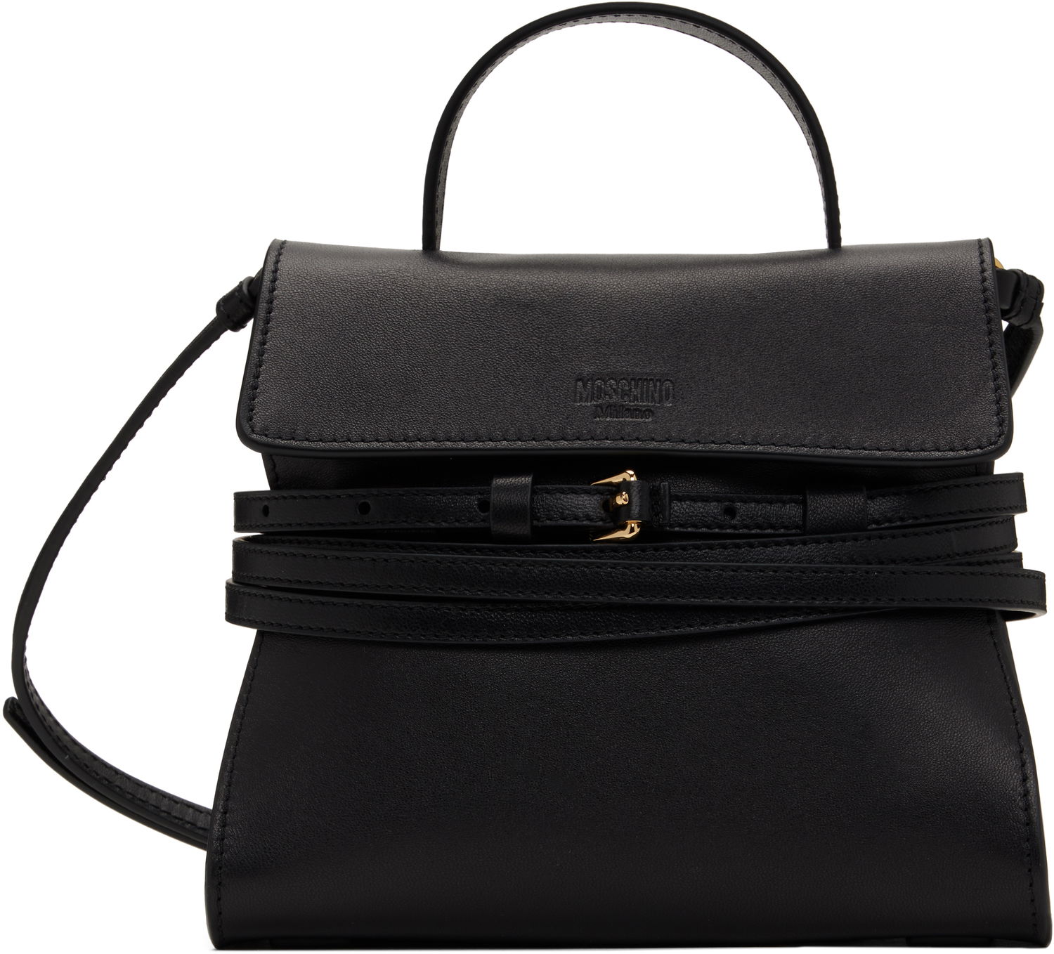 Kabelka Moschino Moschino 'Tie Me' Small Bag Čierna | MC4163PP1M 251MOOA0 000, 0