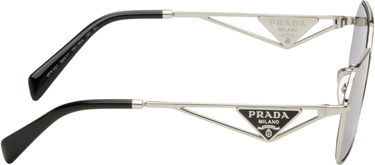 Slnečné okuliare Prada Prada Triangle Logo Sunglasses Metalická | 0PR A51S 1BC90A58 8056262346495, 1