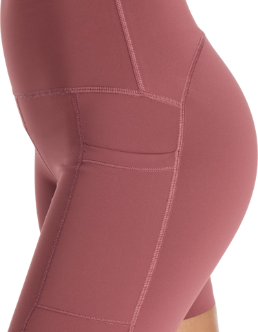 Šortky New Balance New Balance Sleek Pocket High Rise Short 6" Vínová | ws51271-wad, 2