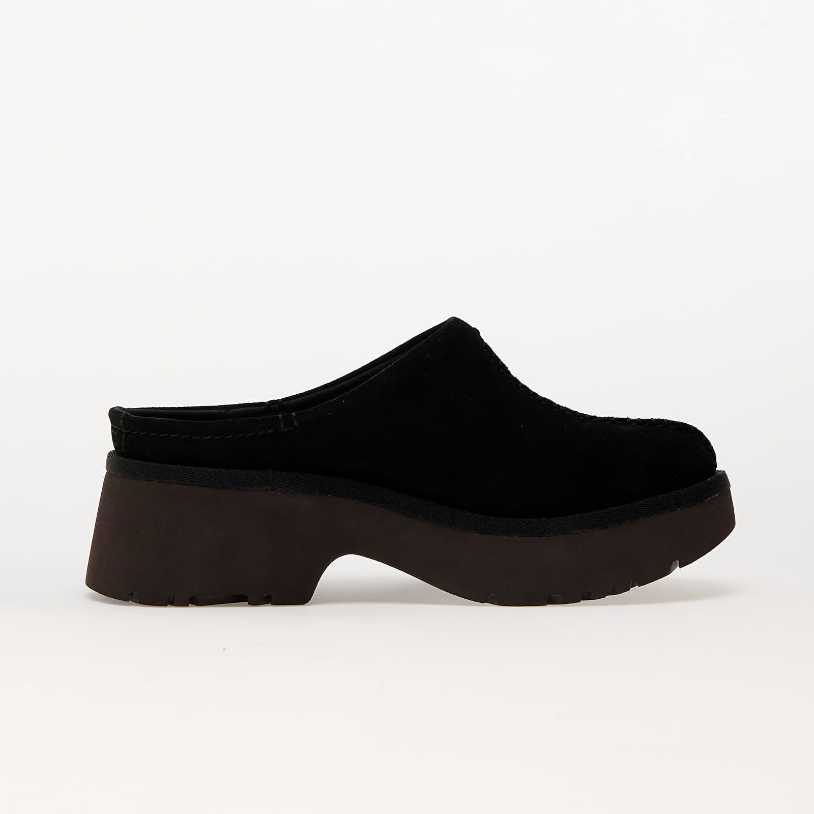 ® New Heights Clog for Women in Black, Size 3, Suede