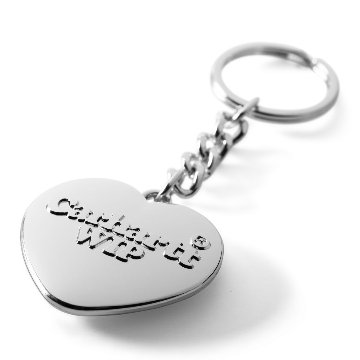 Kľúčenka Carhartt WIP Heart Keychain Metalická | I034903_2, 1