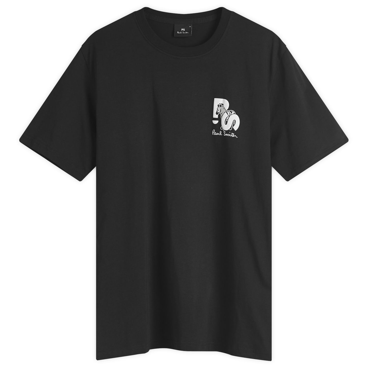 Tričko Paul Smith PS Chest Zebra T-Shirt, Size Large Čierna | M2R-011R-PP5130-79, 0