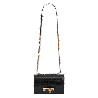 Kabelka Alexander McQueen Alexander McQueen Jewelled Satchel Čierna | 5541281HB0T1001, 0