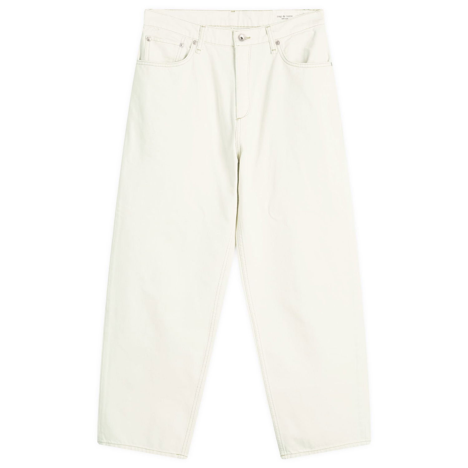 Džínsy rag & bone Rag & Bone Baggy Denim Jeans 30 Biela | MED25S1255RGEC, 1