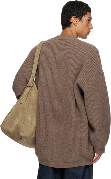 Sveter LEMAIRE Lemaire Cardicoat Knit Cardigan Hnedá | CO1139 LK107, 2
