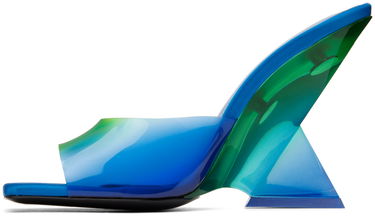 Doplnky The Attico Attico Cheope Heeled Mules Modrá | 238WS758 PA46, 2