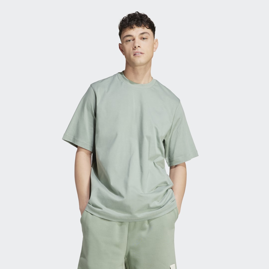 Tričko adidas Originals Lounge Tee Zelené | IC4105, 0