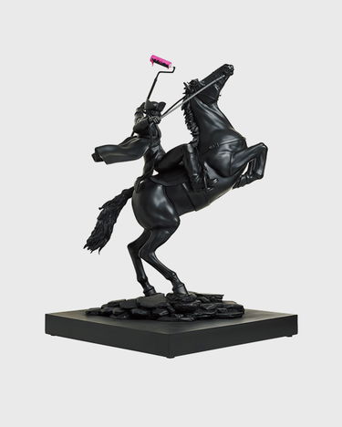 Zberateľské Medicom Toy Brandalism The Highwayman Statue Čierna | MED2409, 2