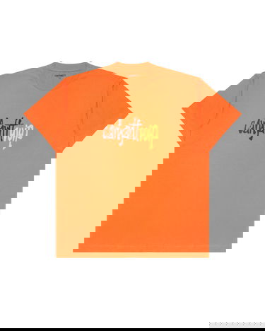 Tričko Carhartt WIP S/S Brush WIP T-Shirt Oranžová | I033952.2BVXX, 0