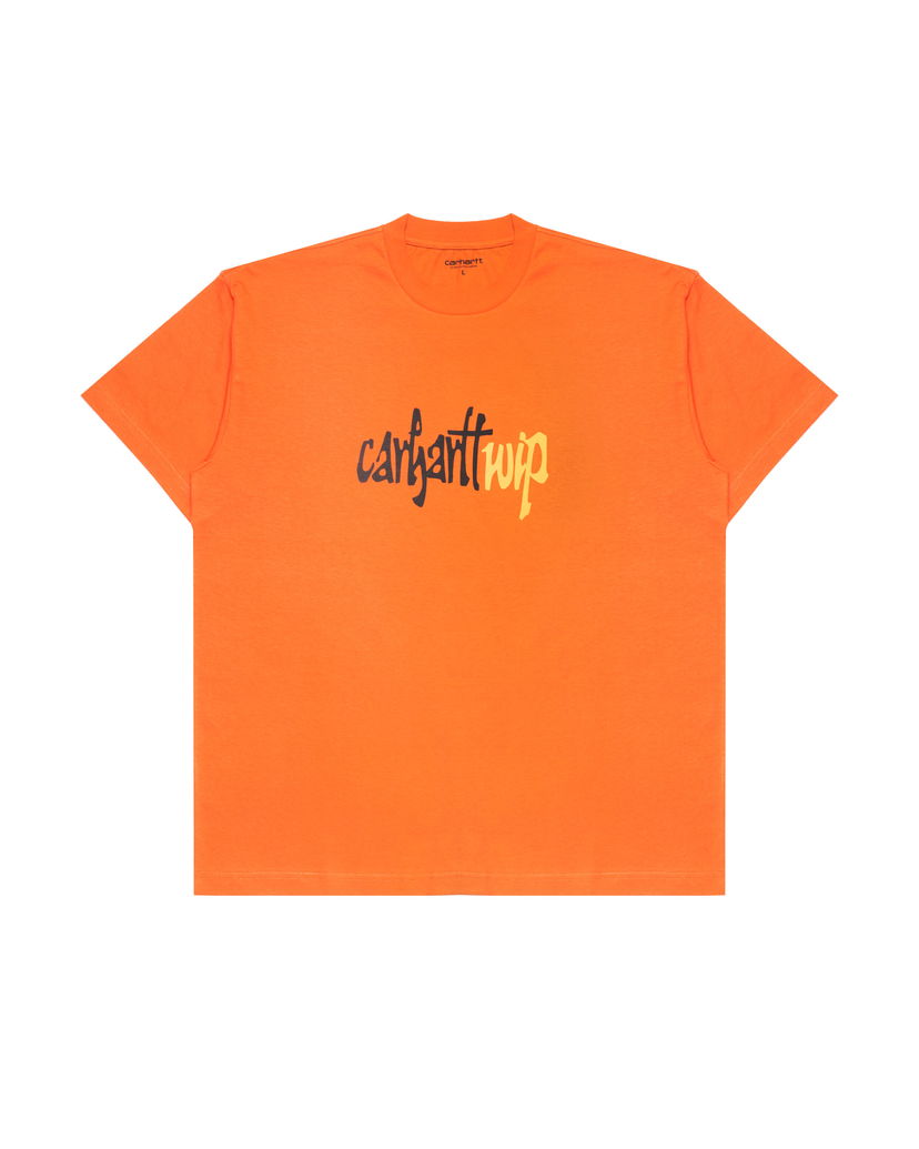 Tričko Carhartt WIP S/S Brush WIP T-Shirt Oranžová | I033952.2BVXX