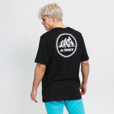 Tričko adidas Performance Terrex Mountain Graphic Tee Čierna | GP0019, 3
