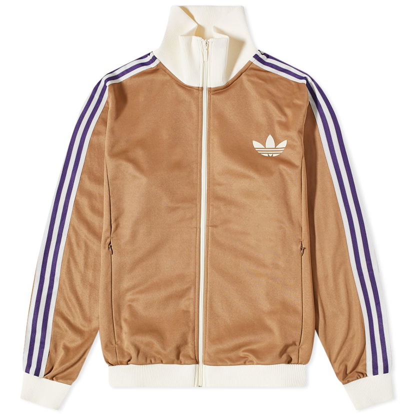 Súprava adidas Originals Adicolor 70s Poly Track Top Hnedá | IB3427