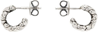 Náušnice Bottega Veneta Intreccio Small Earrings Metalická | 795574 V5070 8117, 0