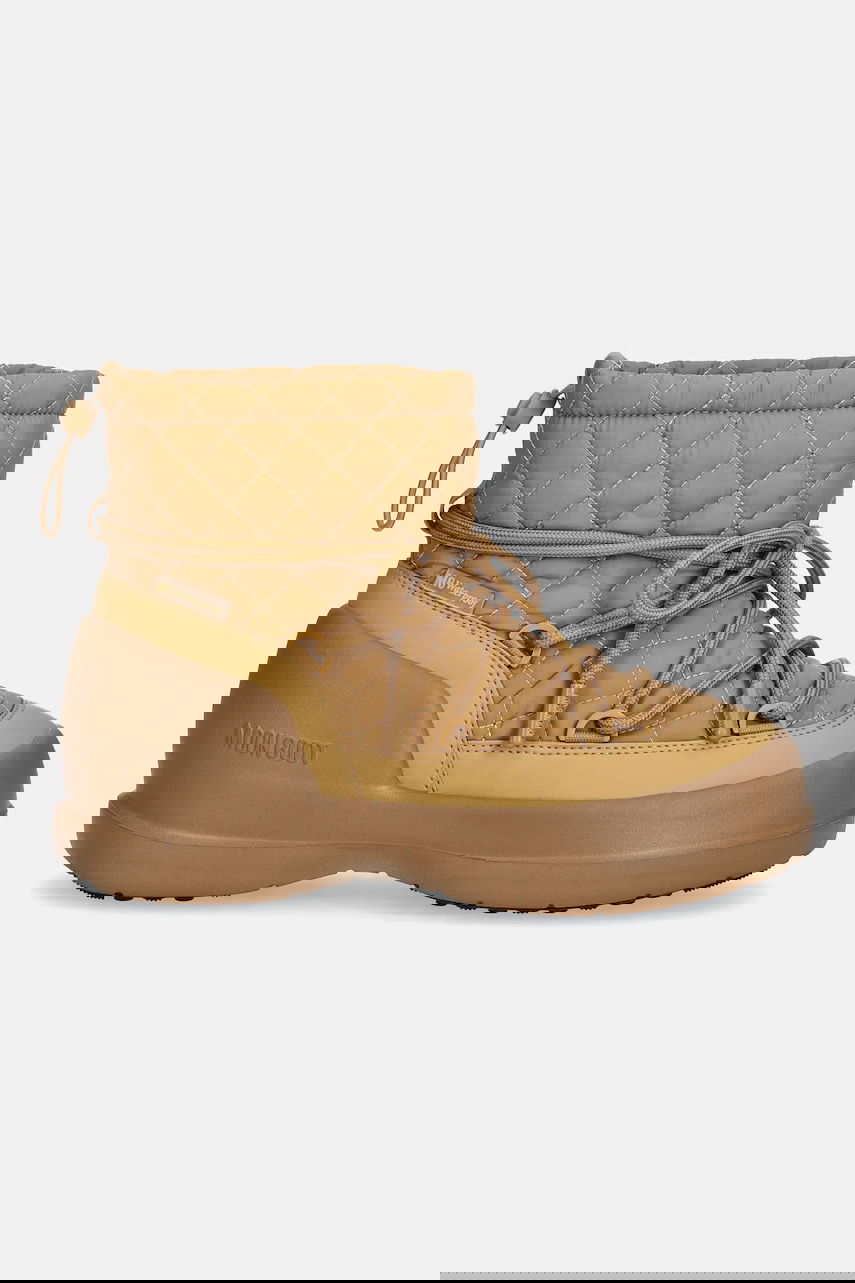 Tenisky a topánky Moon Boot Snow Boots MEZZALUNA QUILTED MID WP Béžová | 80D2500020.L003, 1