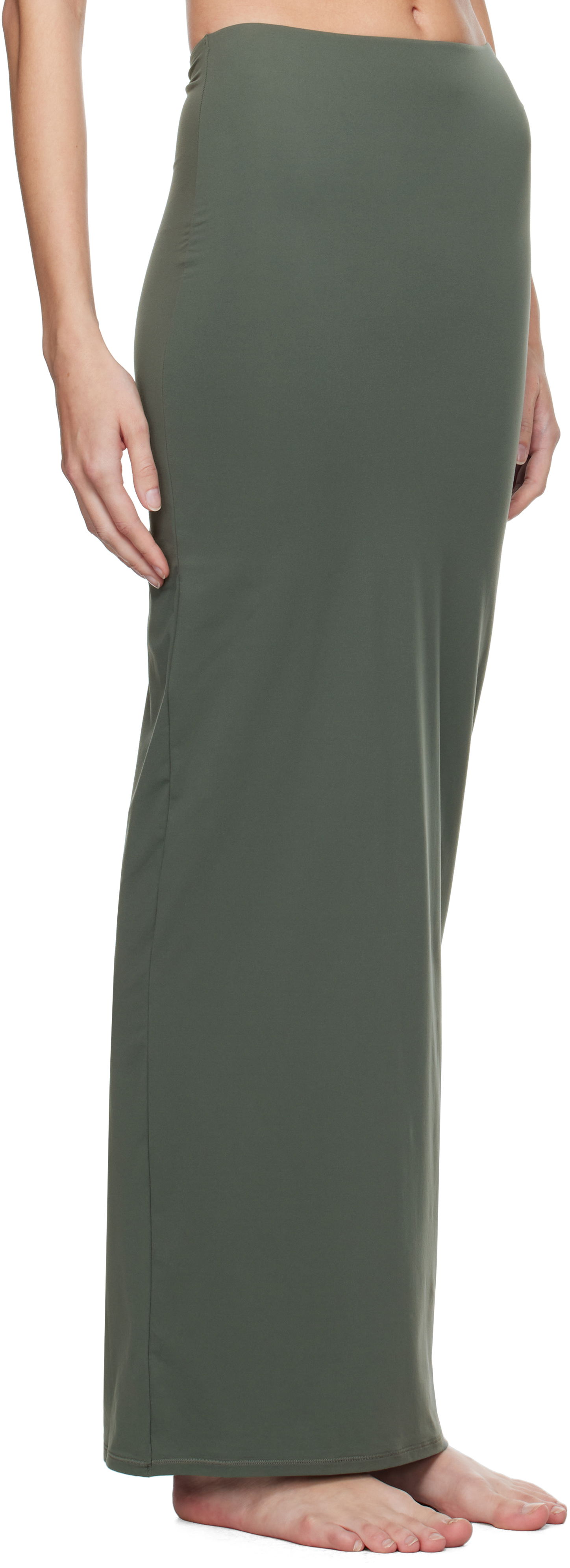 Sukňa SKIMS Fits Everybody Maxi Skirt Zelené | BO-SKT-3389, 1