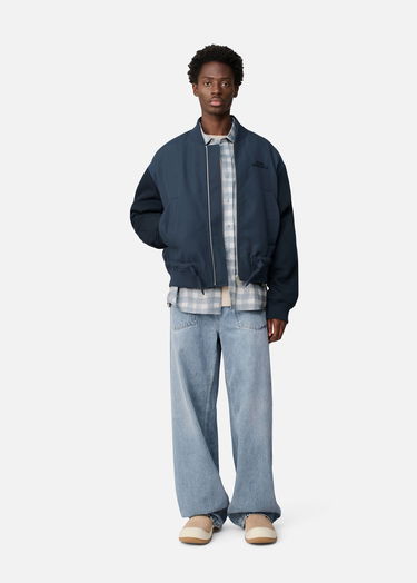 Bomber bunda AXEL ARIGATO Archer Full-Zip Bomber Jacket with Drawstring Hem Navy | A3764004, 4