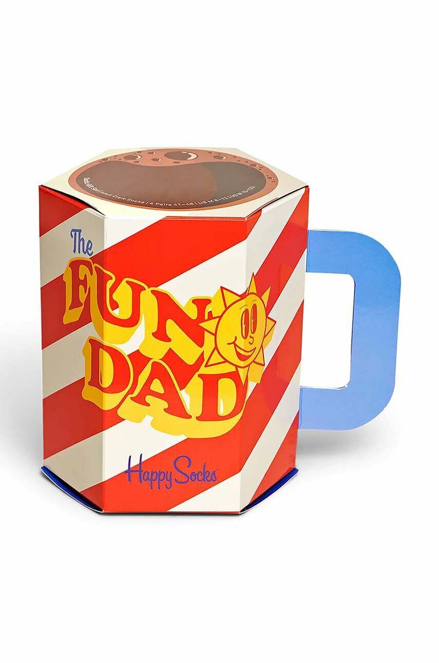 Ponožky Happy Socks Father Of The Years 3-pack Rôznofarebný | XFOT08.6300, 0