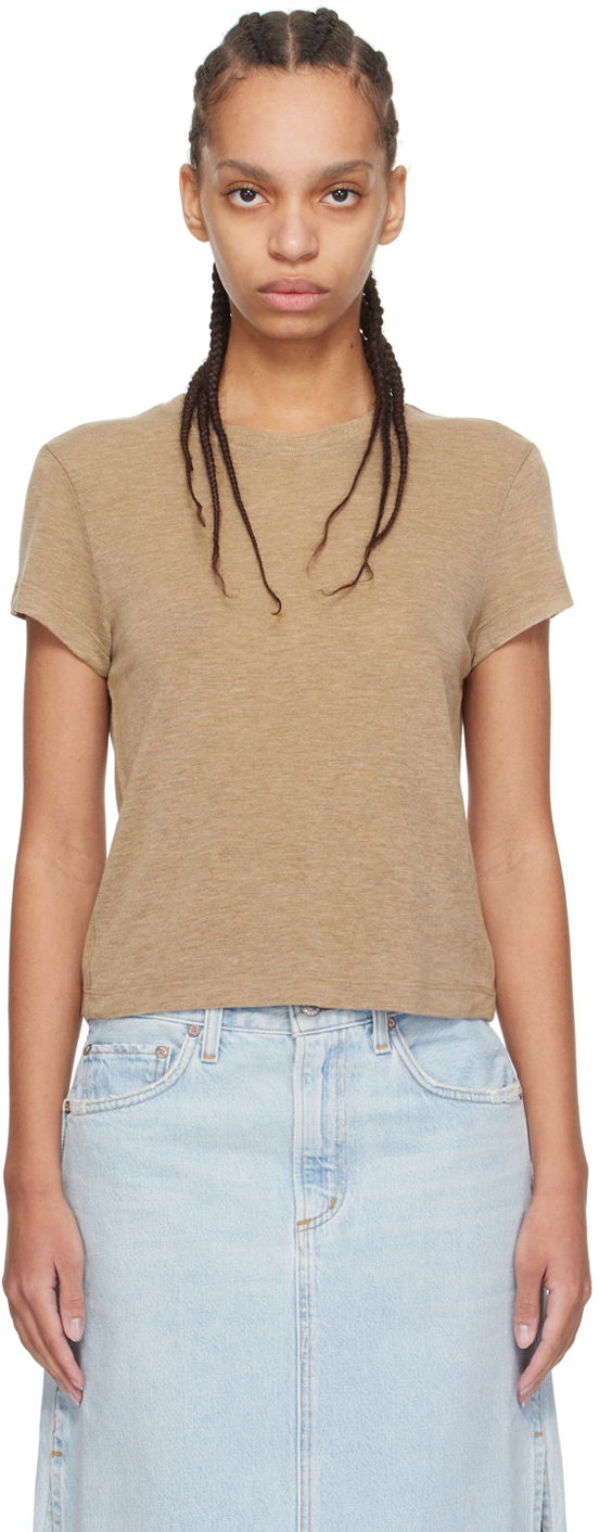 Tričko AGOLDE AGOLDE Adine T-Shirt Béžová | A7180-1653, 0